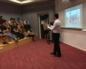 Khamboly Dy, Head of Cambodia's Genocide Education Project, Tours HK Schools