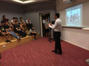 Khamboly Dy, Head of Cambodia's Genocide Education Project, Tours HK Schools