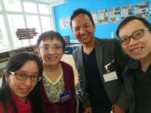Journalists visited HKHTC Resource Centre