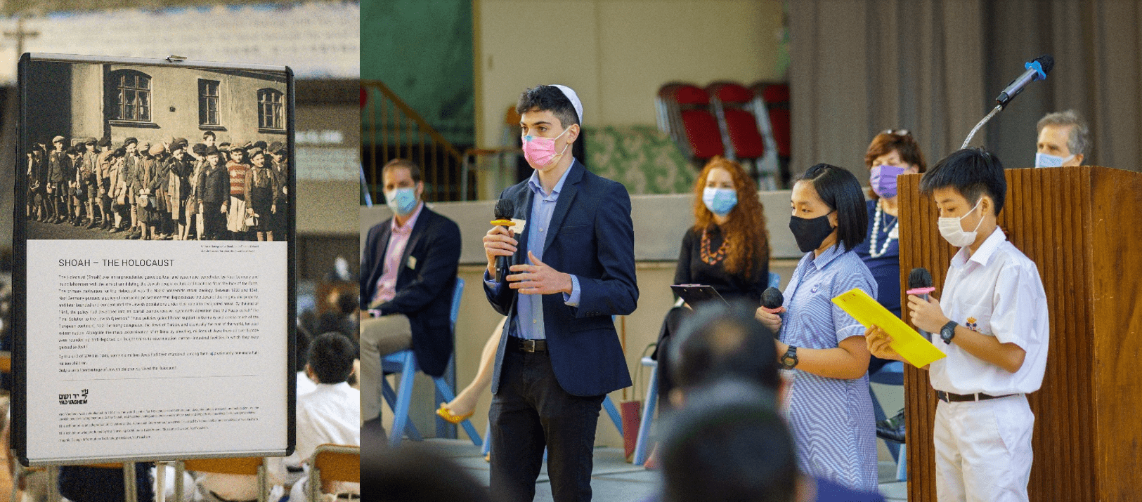 In October 2020, HKHTC presented an acclaimed international exhibition — Stars Without a Heaven: Children in the Holocaust — a special project organised with St Stephen’s College (SSC) and in cooperation with Yad Vashem. The college’s 900+ students attended the exhibition throughout the week.